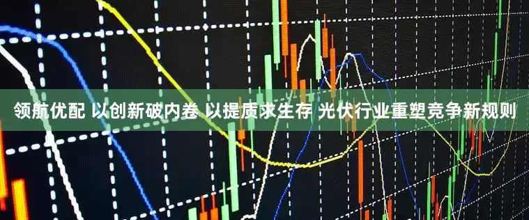 领航优配 以创新破内卷 以提质求生存 光伏行业重塑竞争新规则
